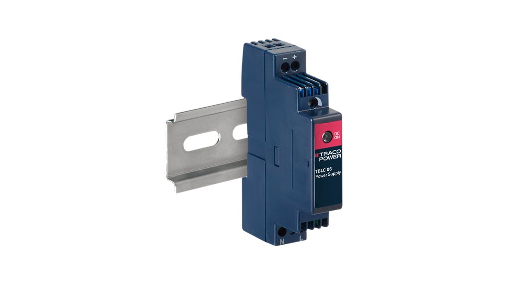 TBLC 06-112 | Traco Power Industrial DIN-Rail Power Supply, 81%, 12V